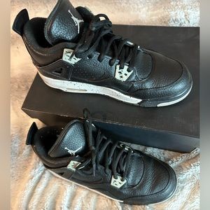 Air Jordan 4 Retro BG - Oreo Edition